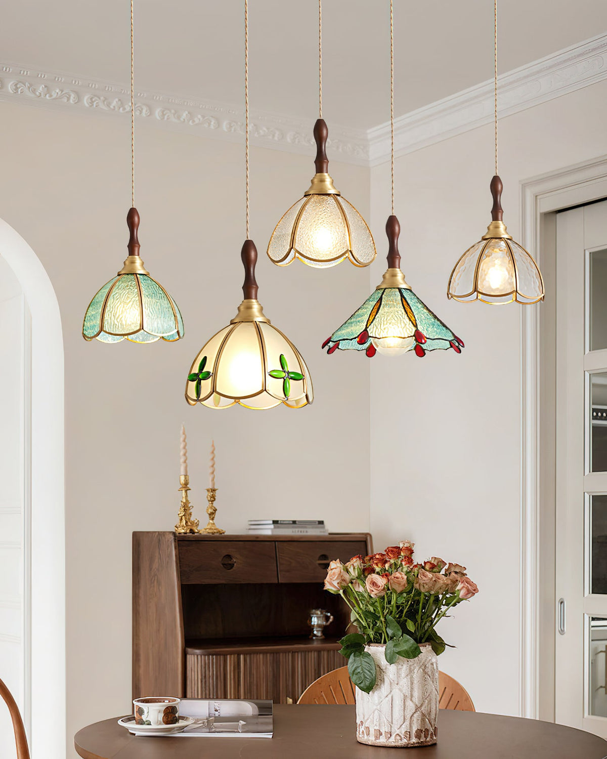 Retro Latta Glass Pendant Lamp — product view 4