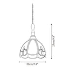 Retro Latta Glass Pendant Lamp — product view 5