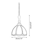 Retro Latta Glass Pendant Lamp — product view 6