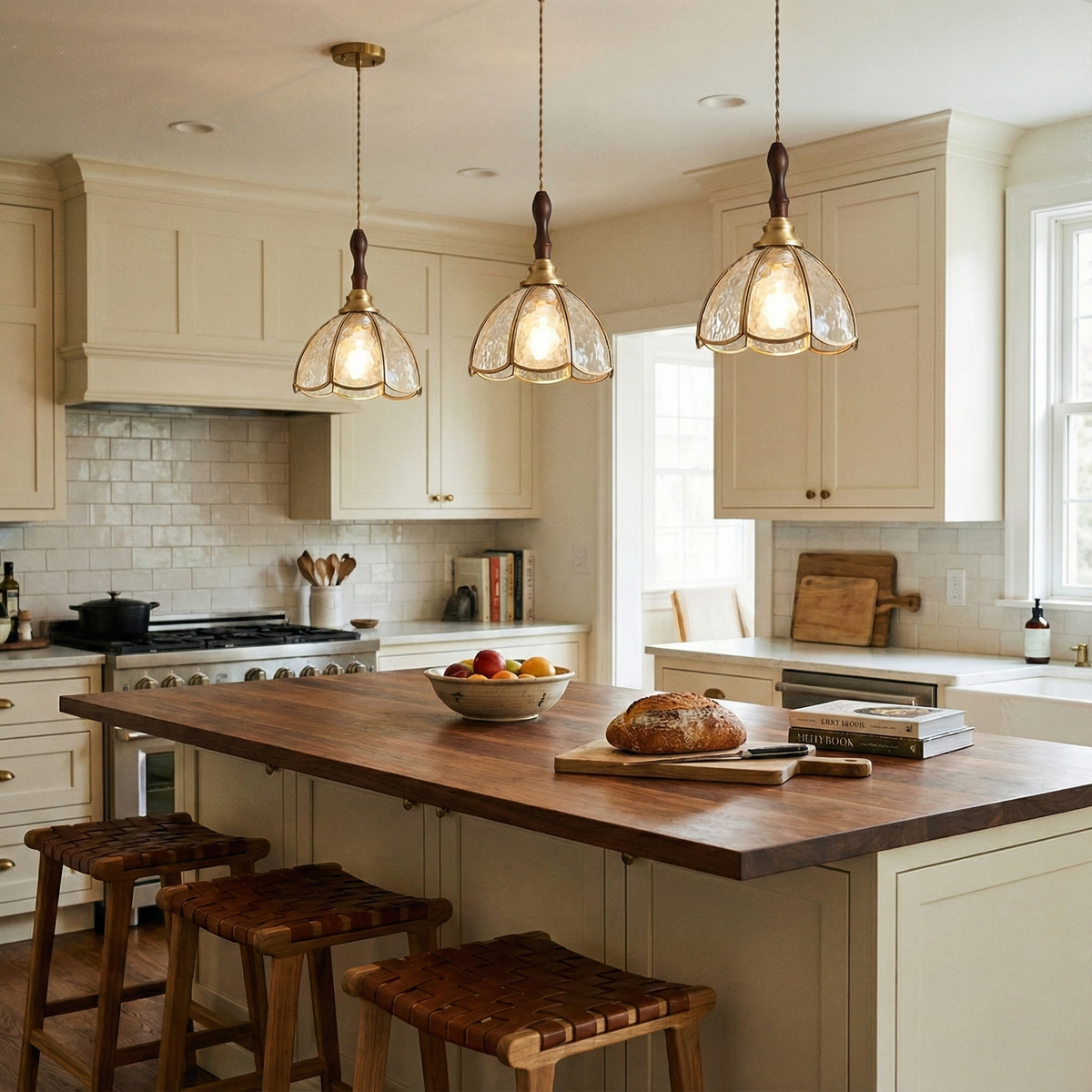Retro Latta Glass Pendant Lamp — product view 10