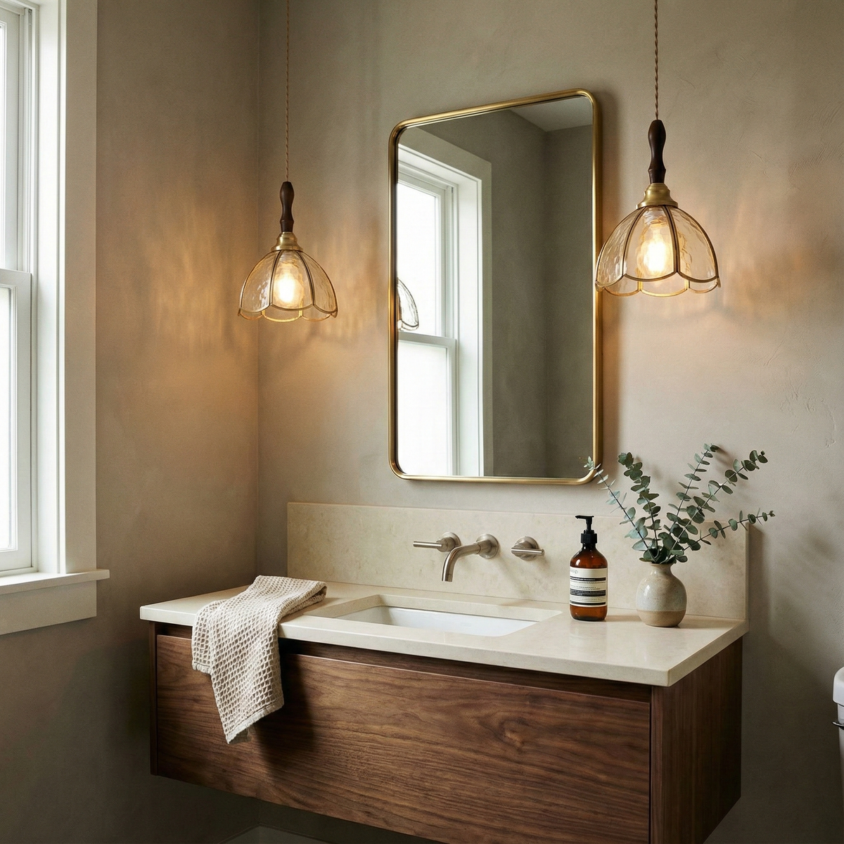 Retro Latta Glass Pendant Lamp — product view 13