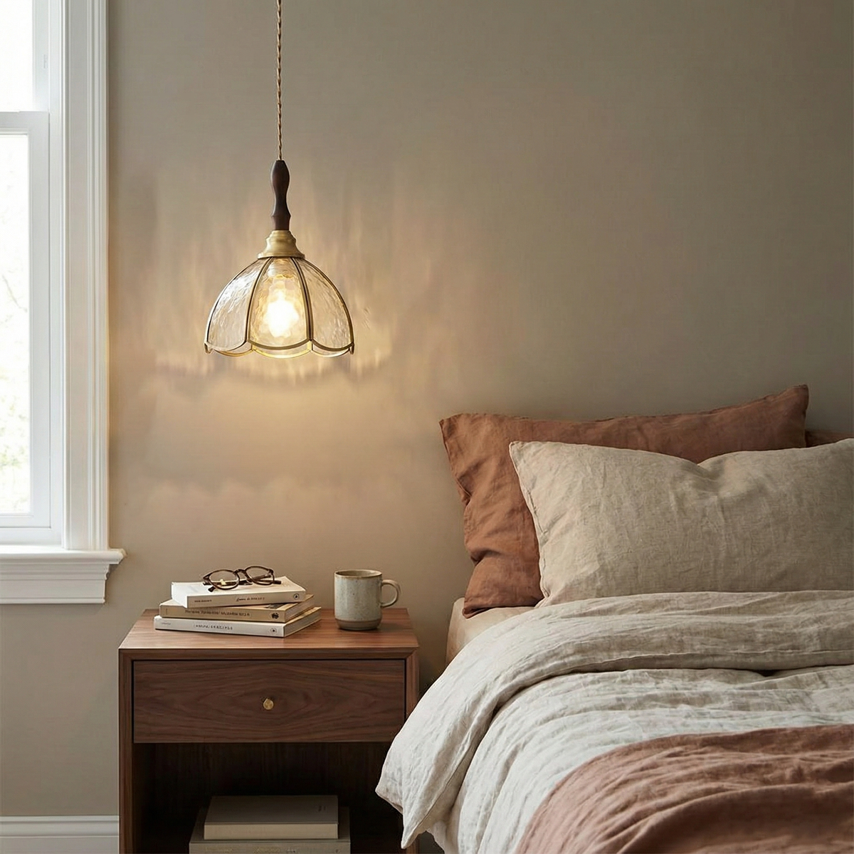 Retro Latta Glass Pendant Lamp — product view 16