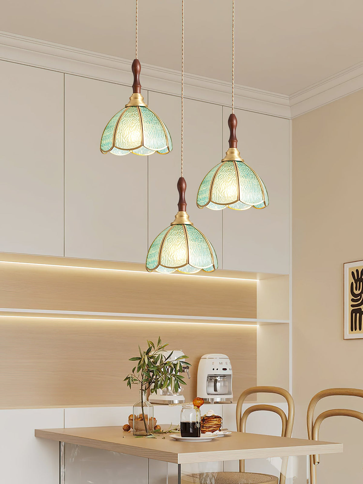 Retro Latta Glass Pendant Lamp — product view 17