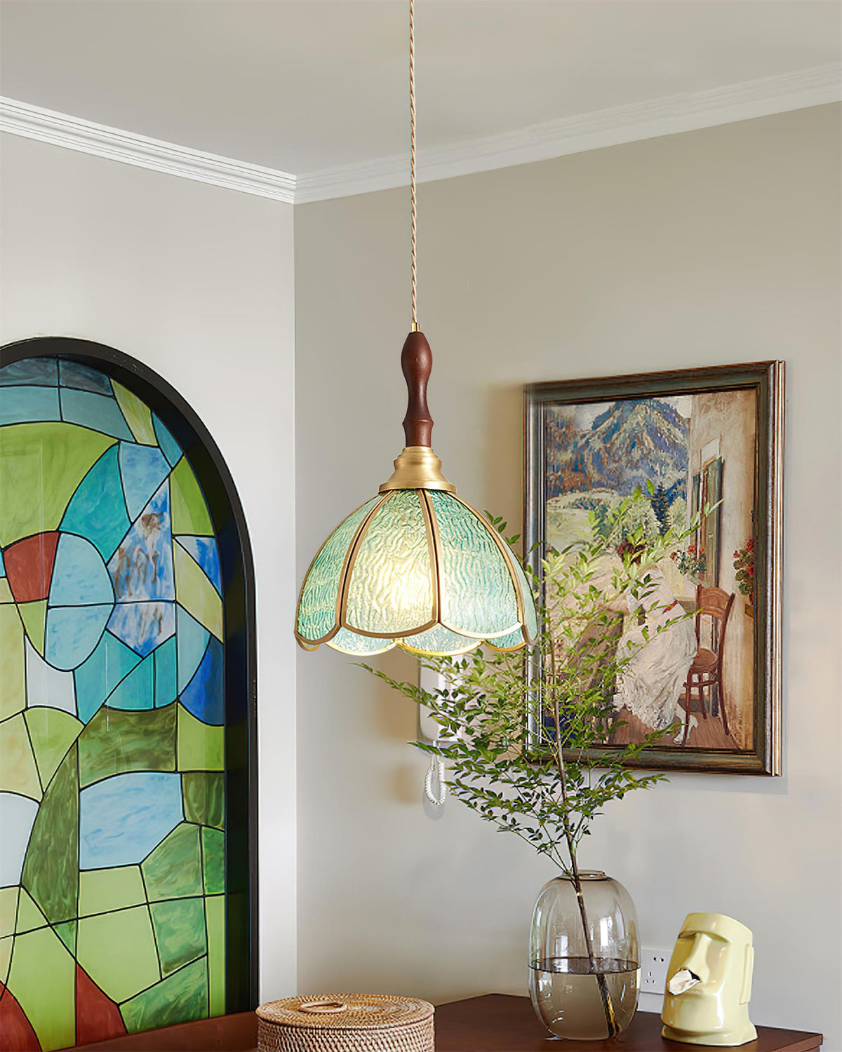 Retro Latta Glass Pendant Lamp — product view 19