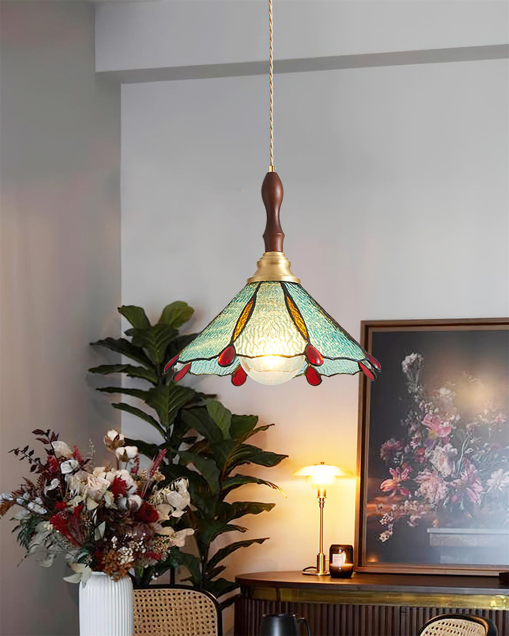 Retro Latta Glass Pendant Lamp — product view 20