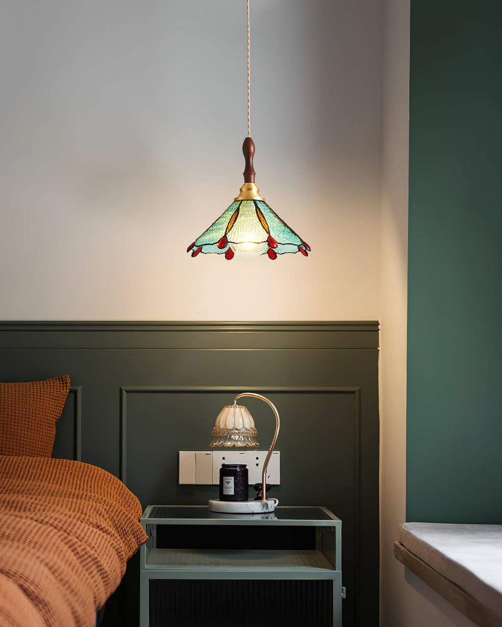 Retro Latta Glass Pendant Lamp — product view 25