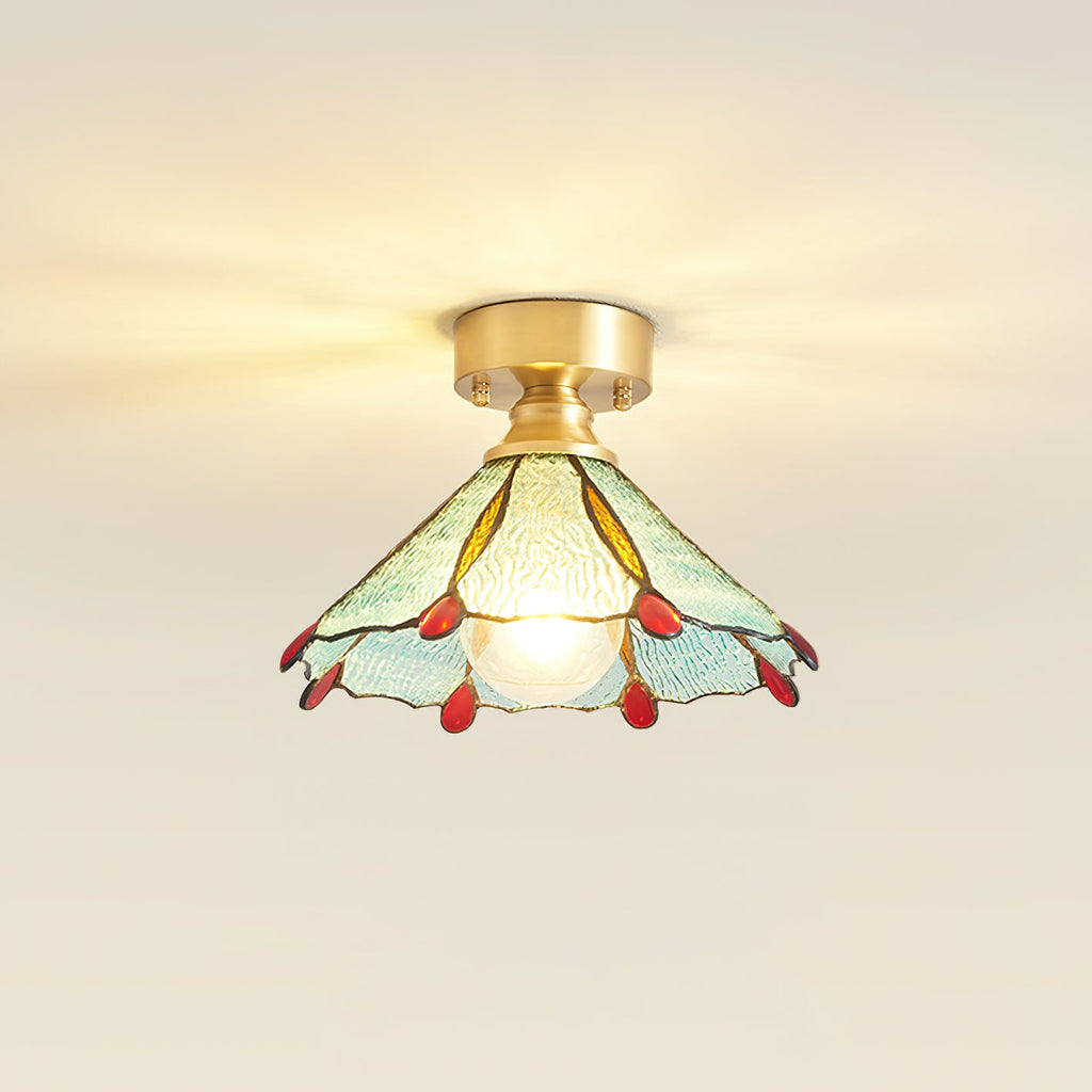 Retro Latta Glass Ceiling Light — product view 2