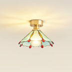 Retro Latta Glass Ceiling Light — product view 2