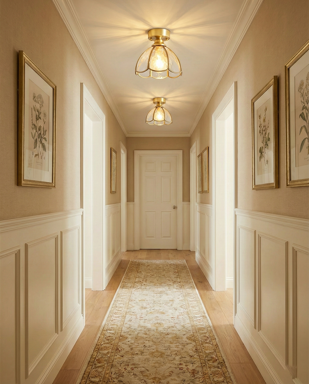 Retro Latta Glass Ceiling Light — product view 10