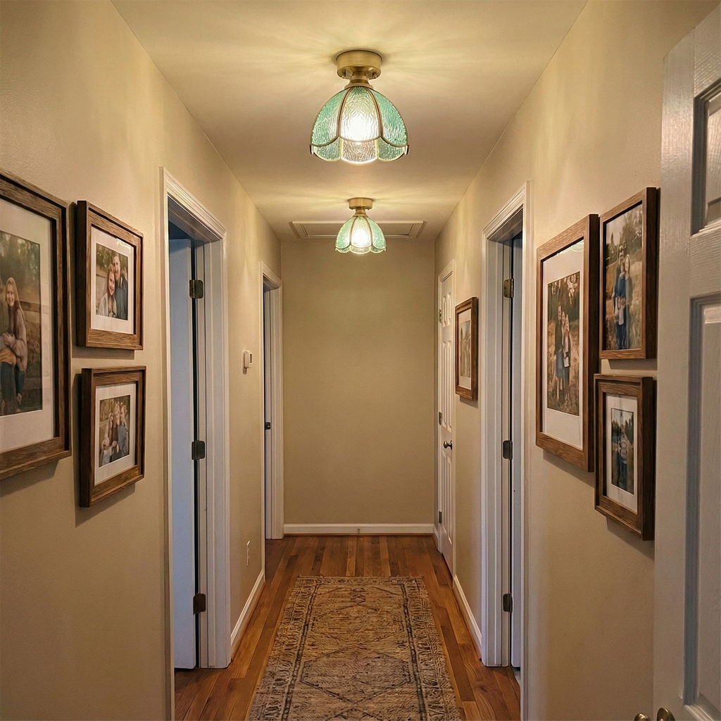 Retro Latta Glass Ceiling Light — product view 16
