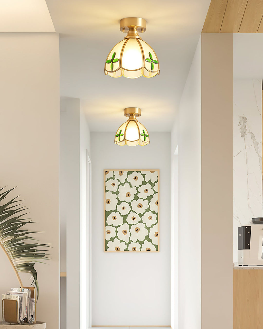 Retro Latta Glass Ceiling Light — product view 18
