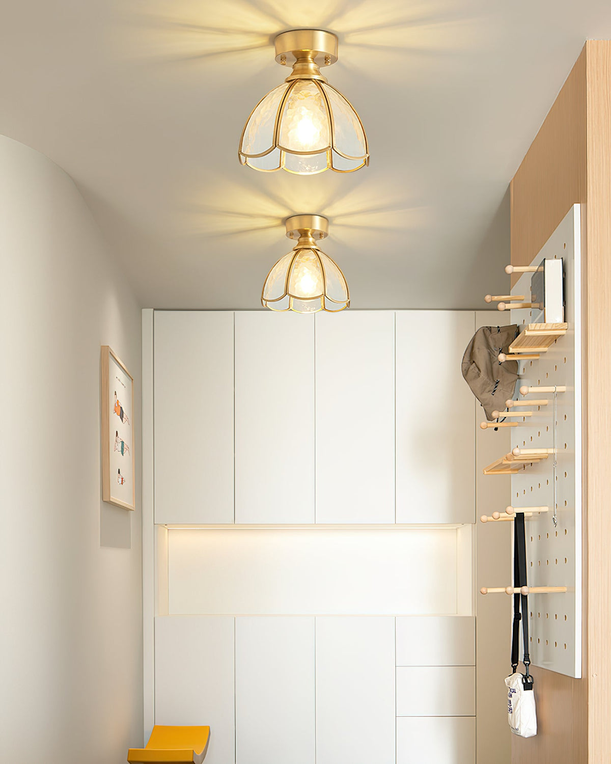 Retro Latta Glass Ceiling Light — product view 19