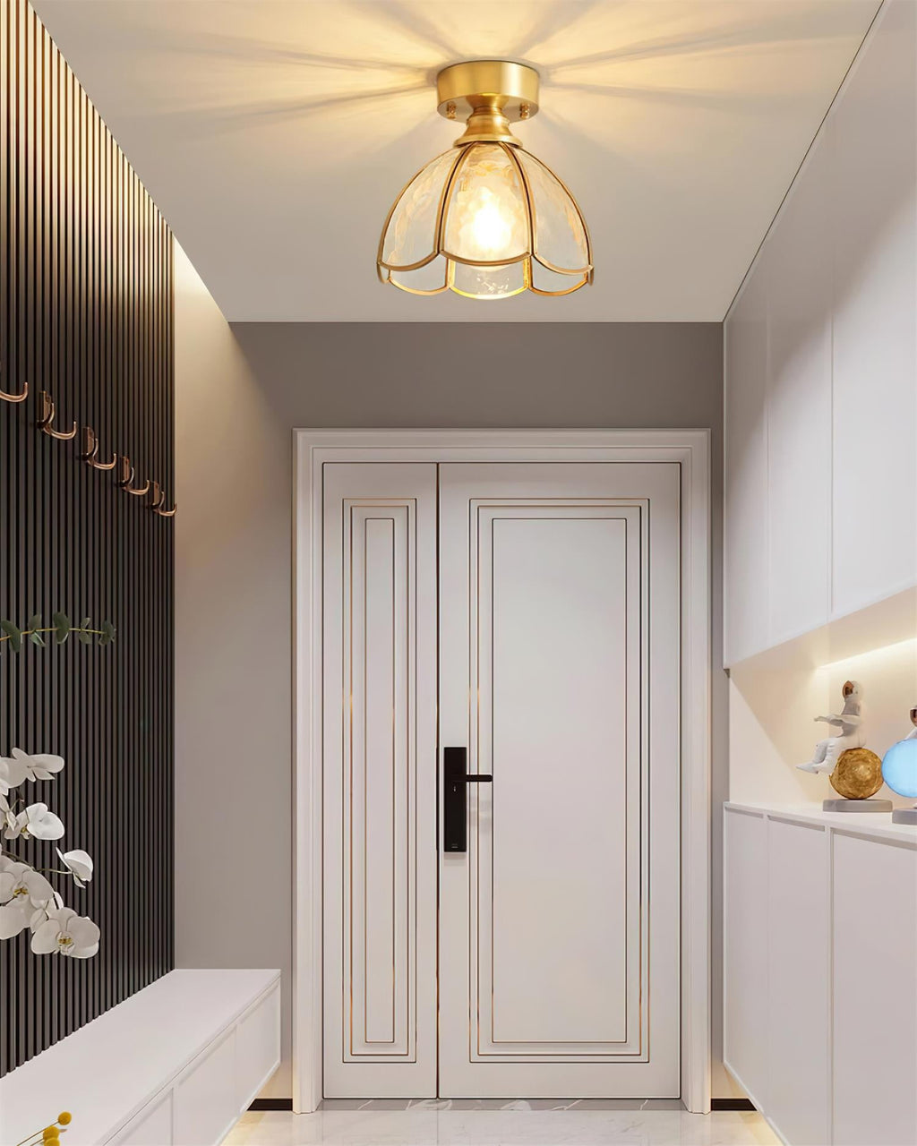Retro Latta Glass Ceiling Light — product view 23
