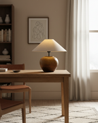 Ekeby Ceramics Metal Table Lamp — product view 9