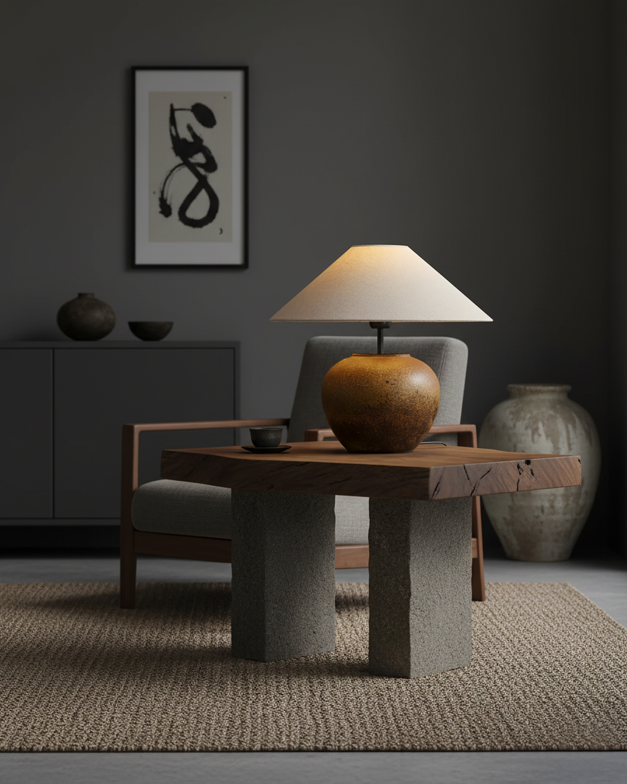 Ekeby Ceramics Metal Table Lamp — product view 10