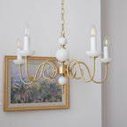 Carlita Glass Chandelier — product view 2