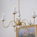 Carlita Glass Chandelier — product view 3