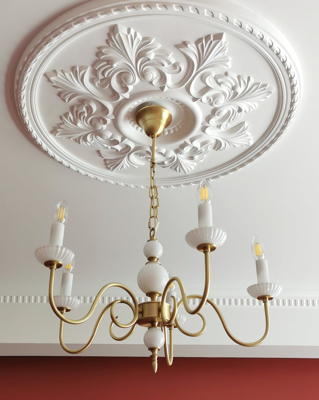Carlita Glass Chandelier — product view 9