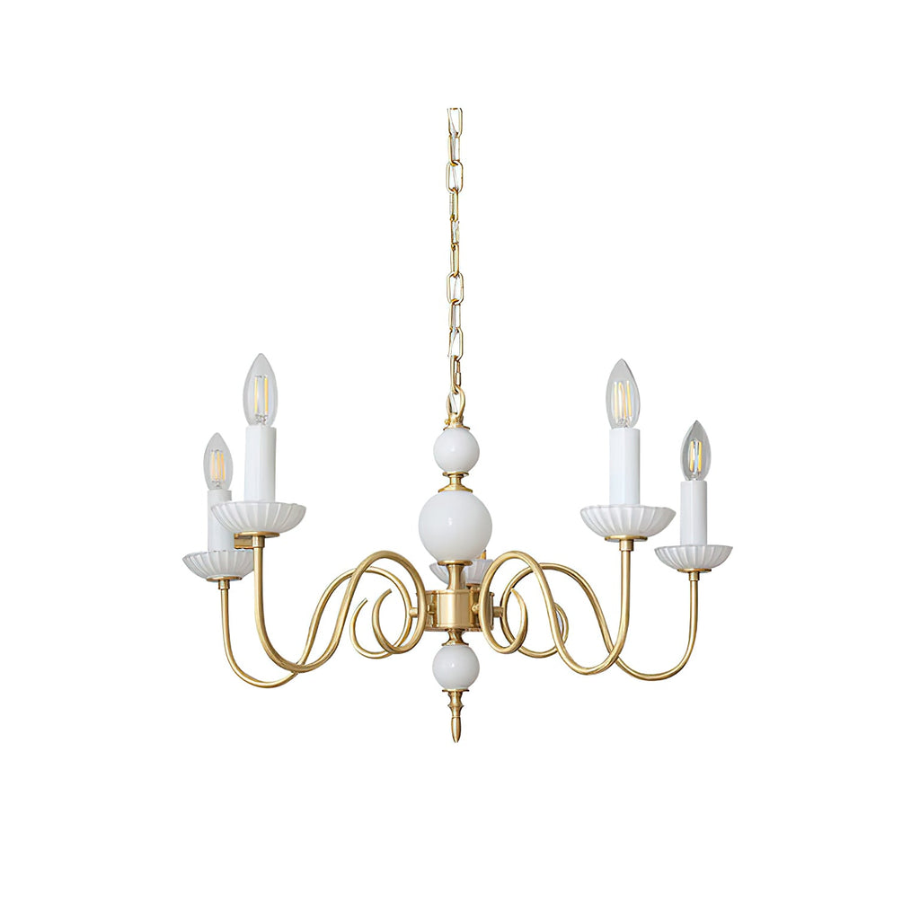Carlita Glass Chandelier — product view 12