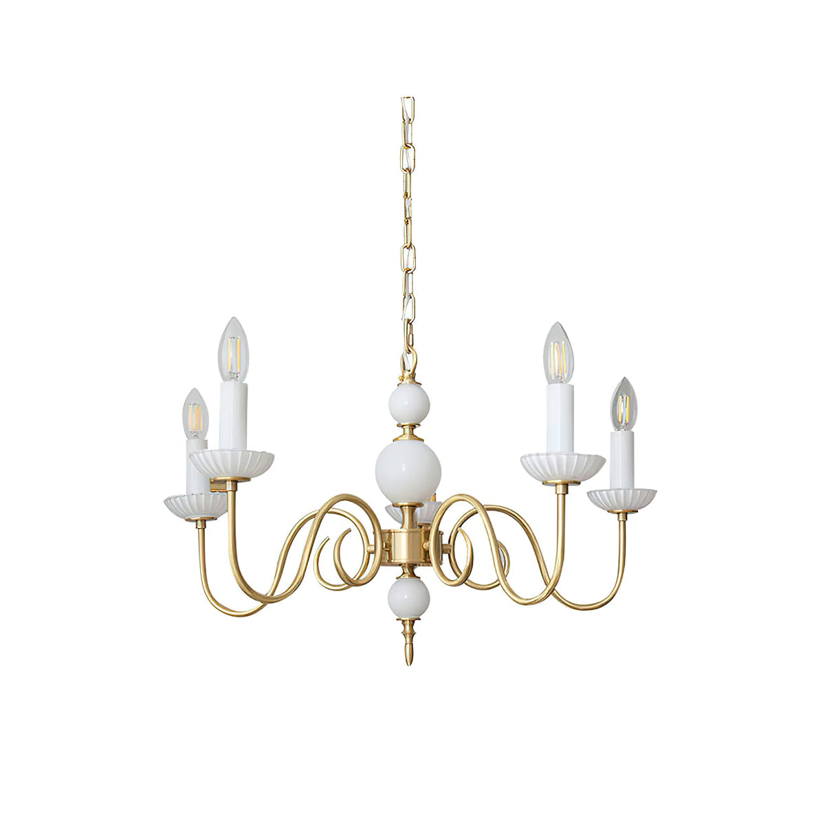 Carlita Glass Chandelier — product view 12