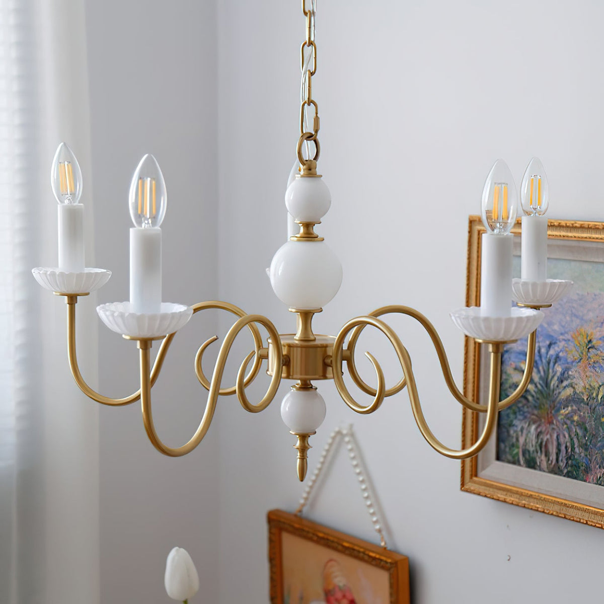 Carlita Glass Chandelier — product view 15