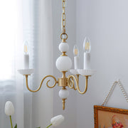 Brass & White