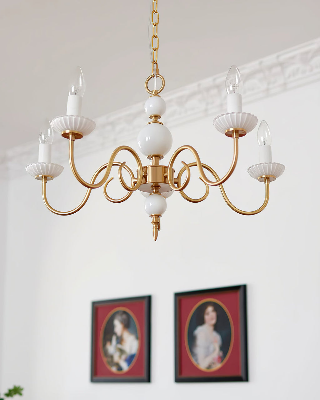 Carlita Glass Chandelier — product view 20