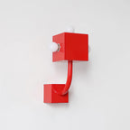 Red Cube Metal Wall Lamp — product view 16