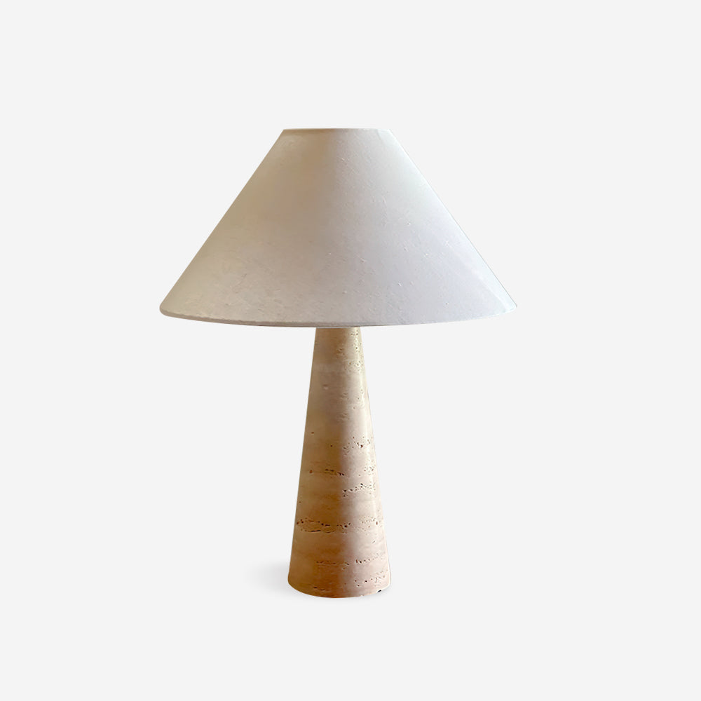 Lulu Travertine Table Lamp — product view 1