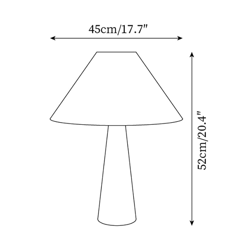 Lulu Travertine Table Lamp — product view 5