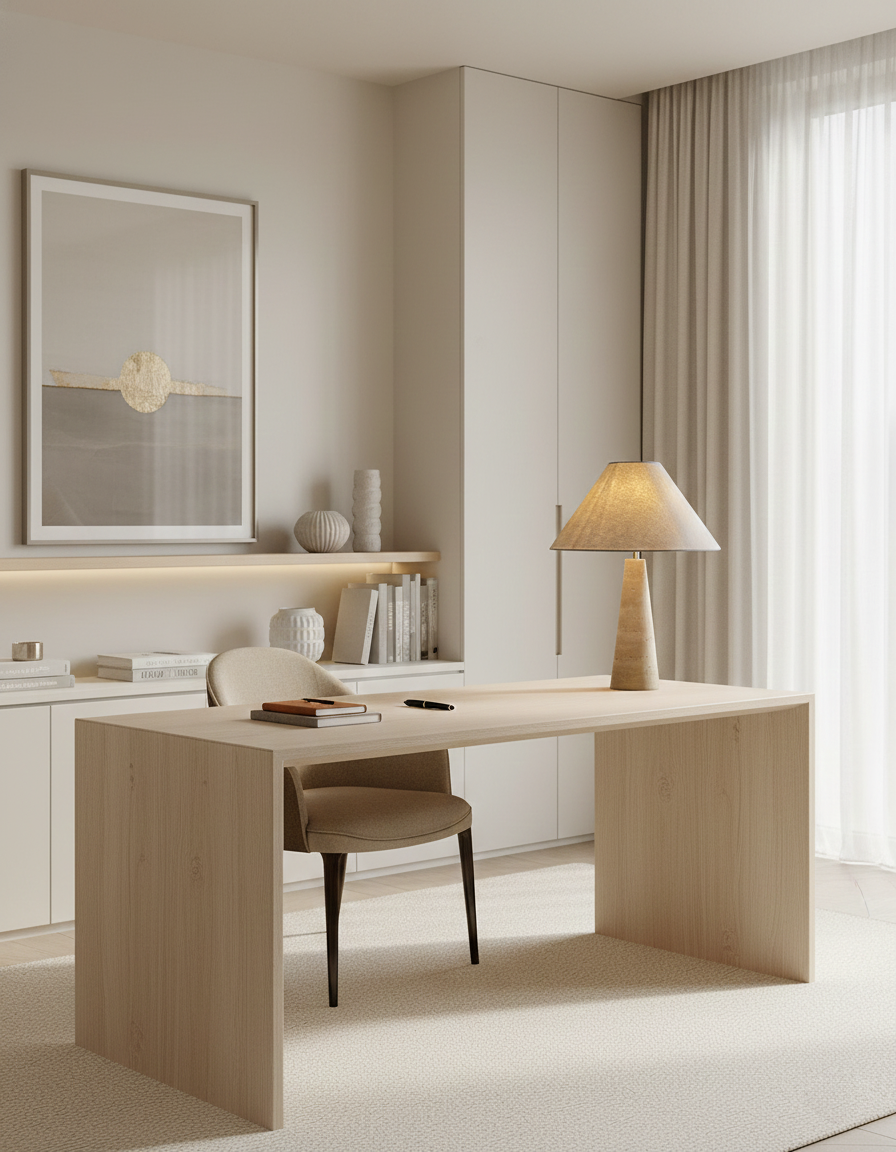 Lulu Travertine Table Lamp — product view 7