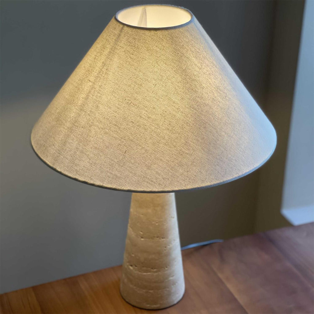 Lulu Travertine Table Lamp — product view 14