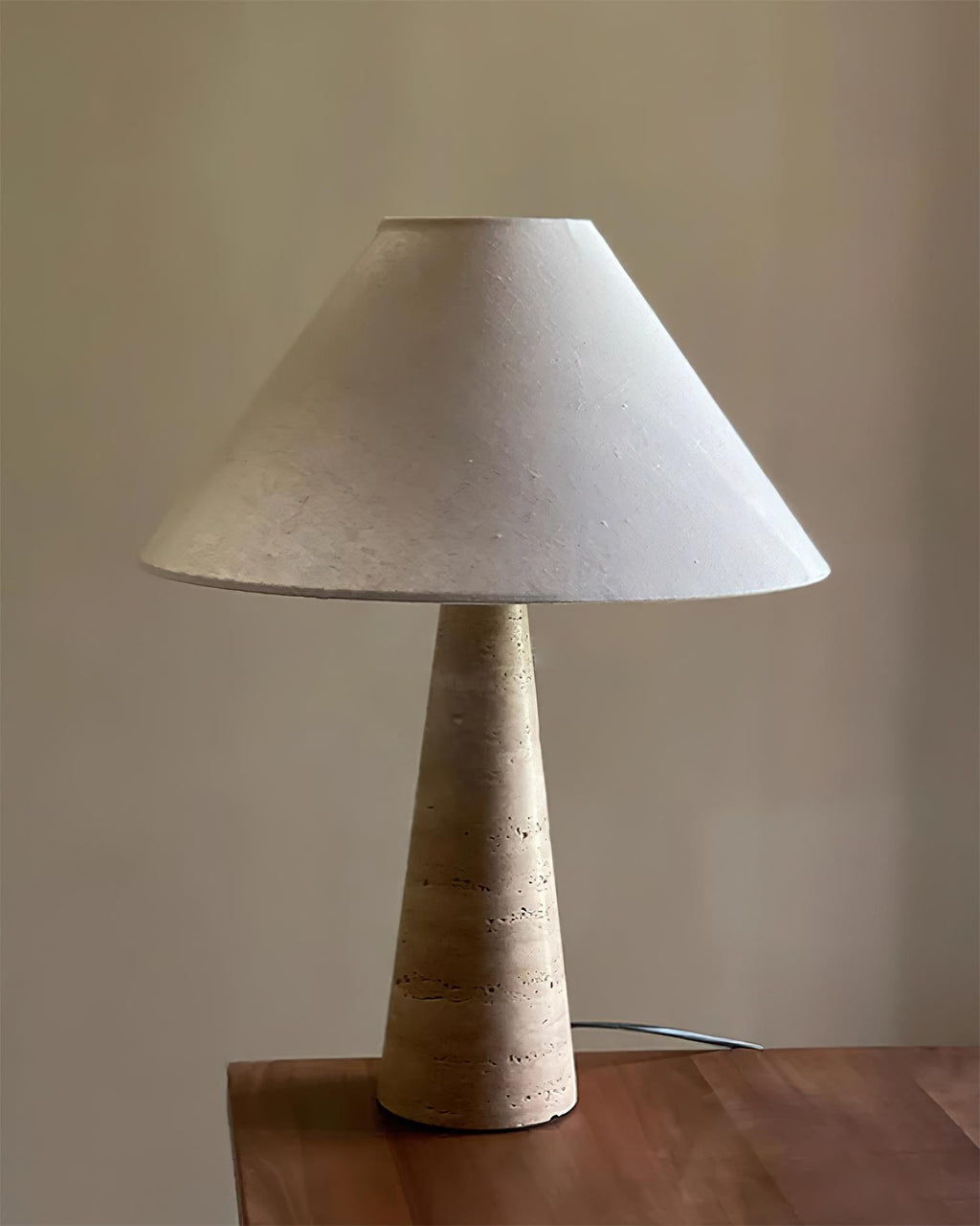 Lulu Travertine Table Lamp — product view 18