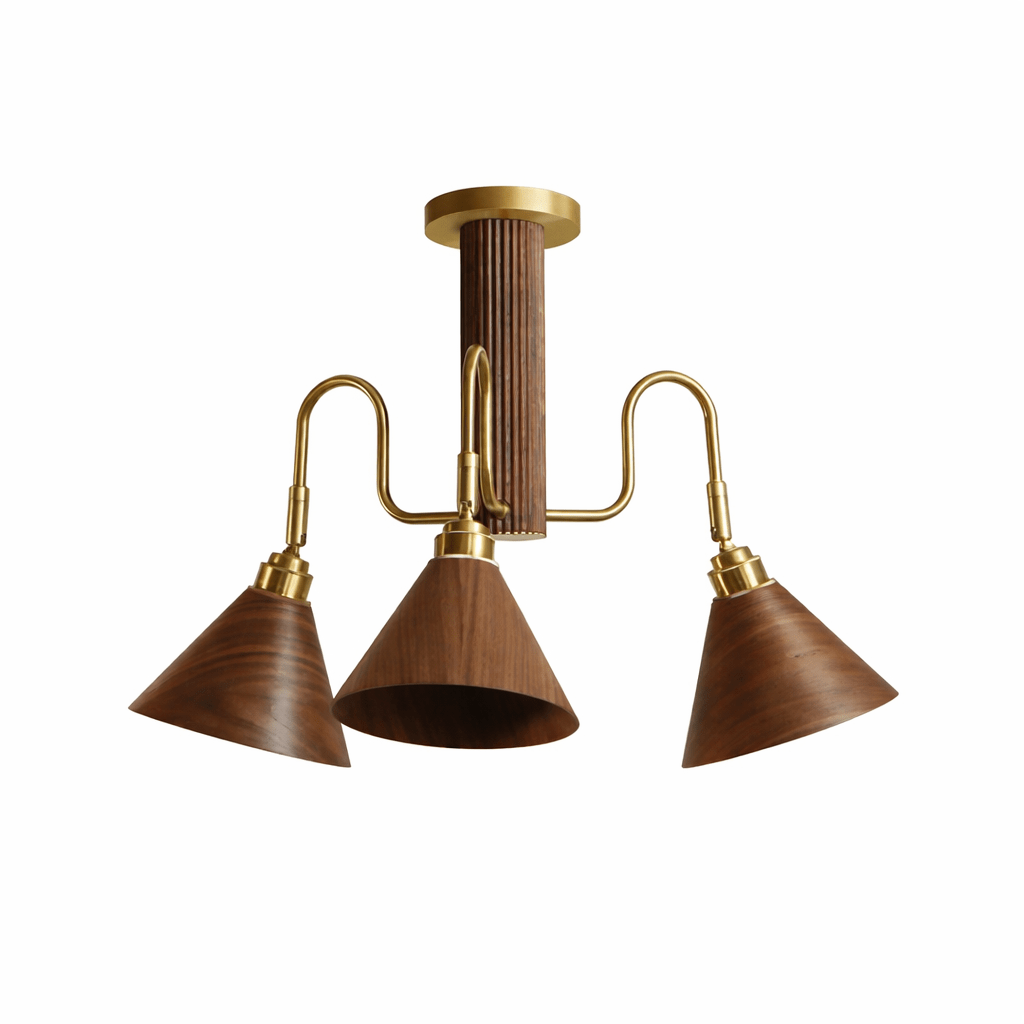 Bravik Wood Chandelier – product view 9