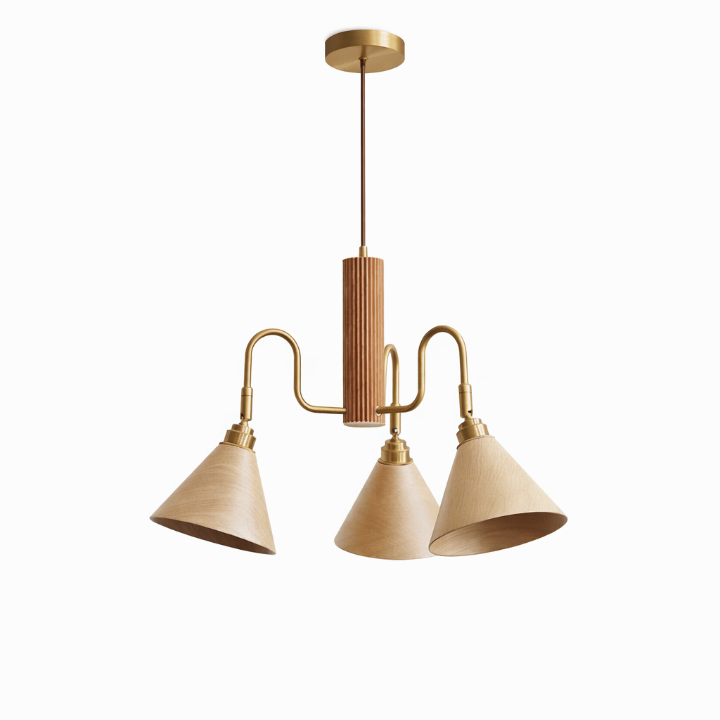 Bravik Wood Chandelier – product view 16