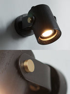 Brinka Wood Wall Spotlight – product view 4