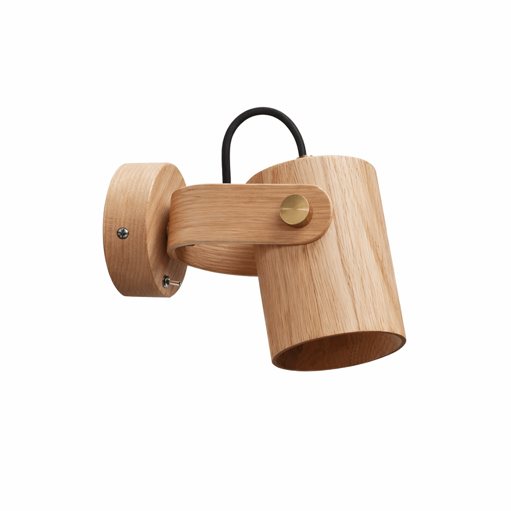 Brinka Wood Wall Spotlight – product view 8
