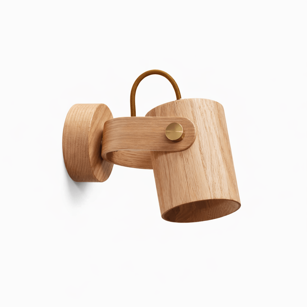 Brinka Wood Wall Spotlight – product view 10
