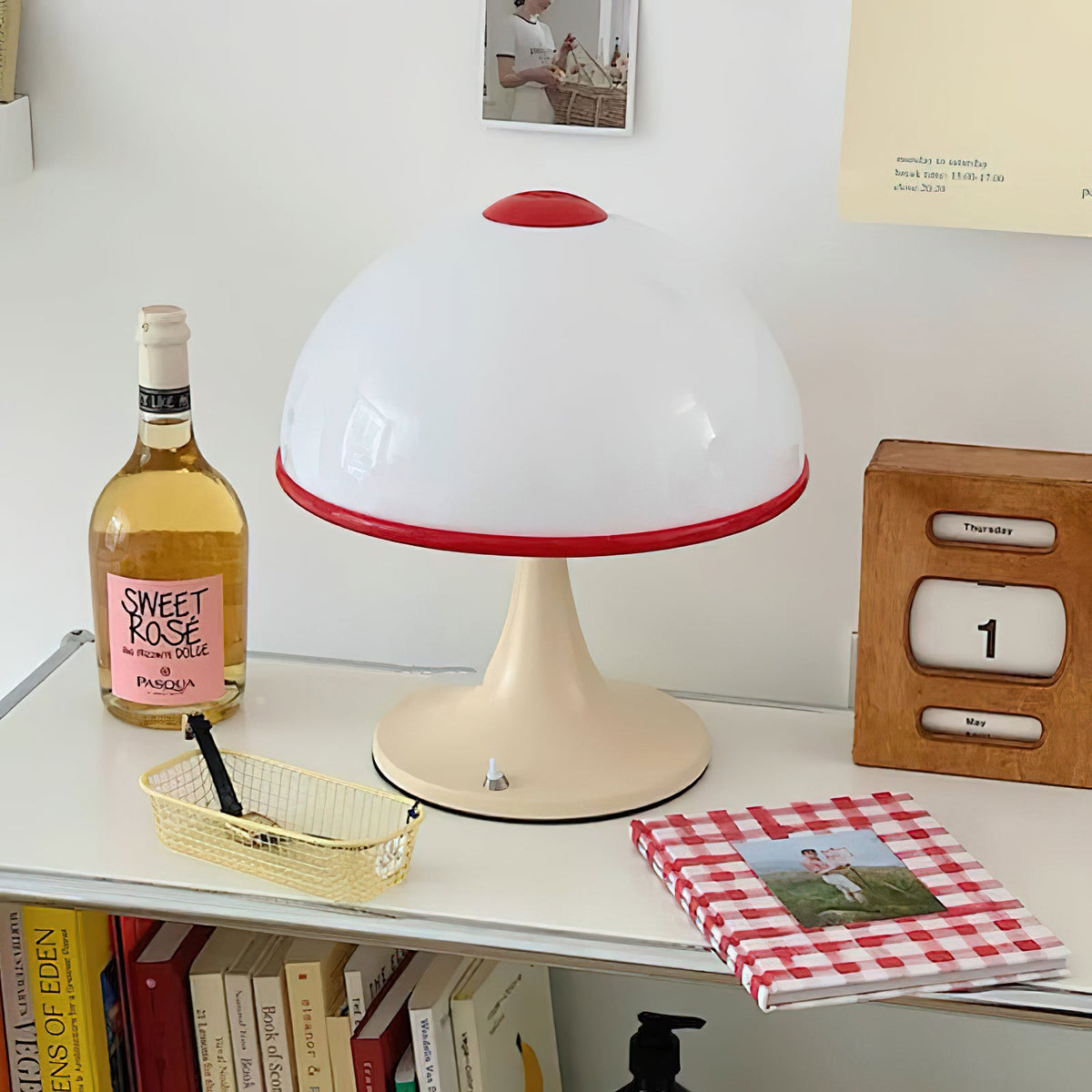 Julie Mushroom Metal Table Lamp — product view 2