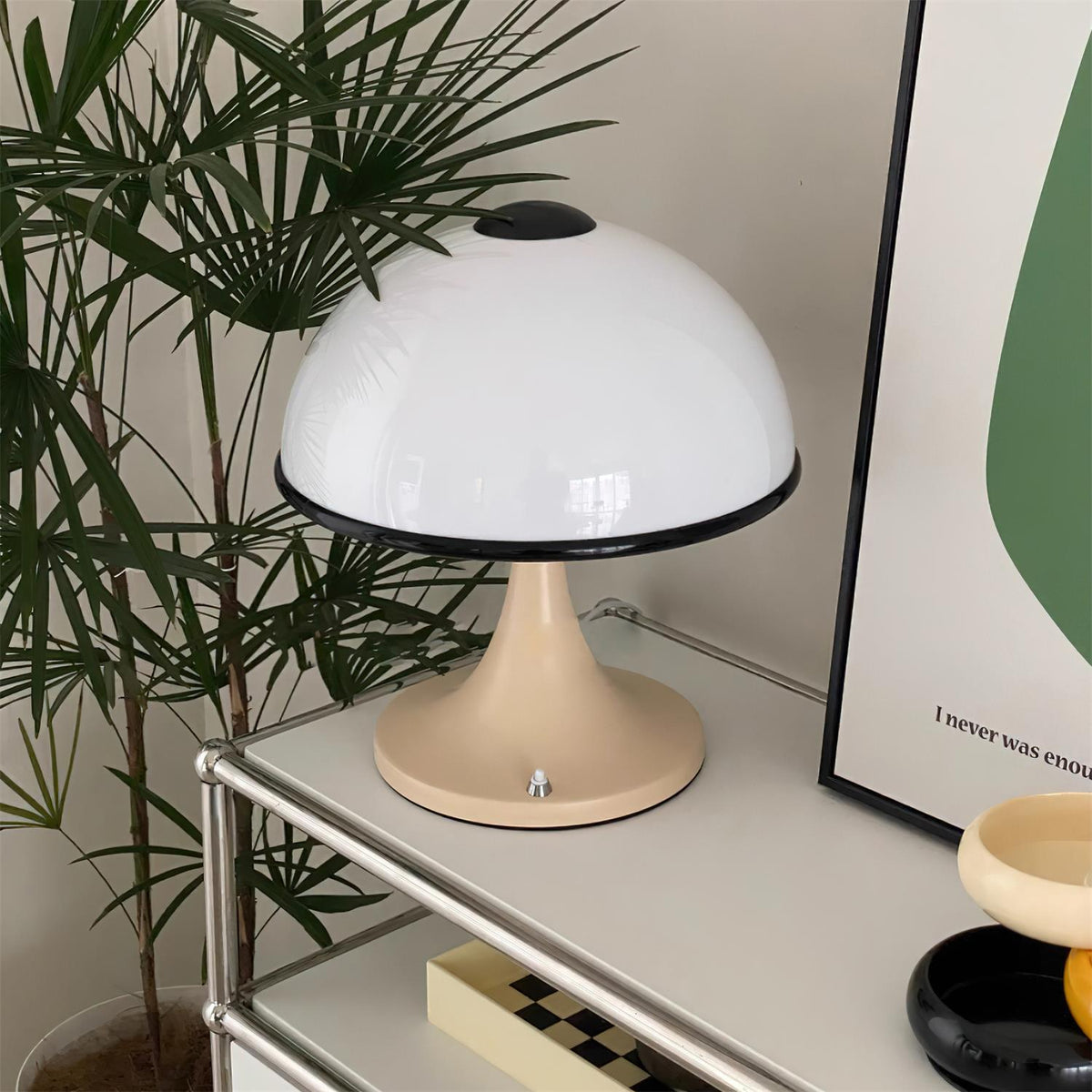 Julie Mushroom Metal Table Lamp — product view 16