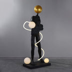 Ginasta Sculpture Glass Floor Lamp — product view 3