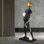 Ginasta Sculpture Glass Floor Lamp — product view 6