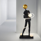 Ginasta Sculpture Glass Floor Lamp — product view 7