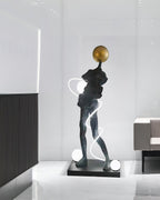 Ginasta Sculpture Glass Floor Lamp — product view 8