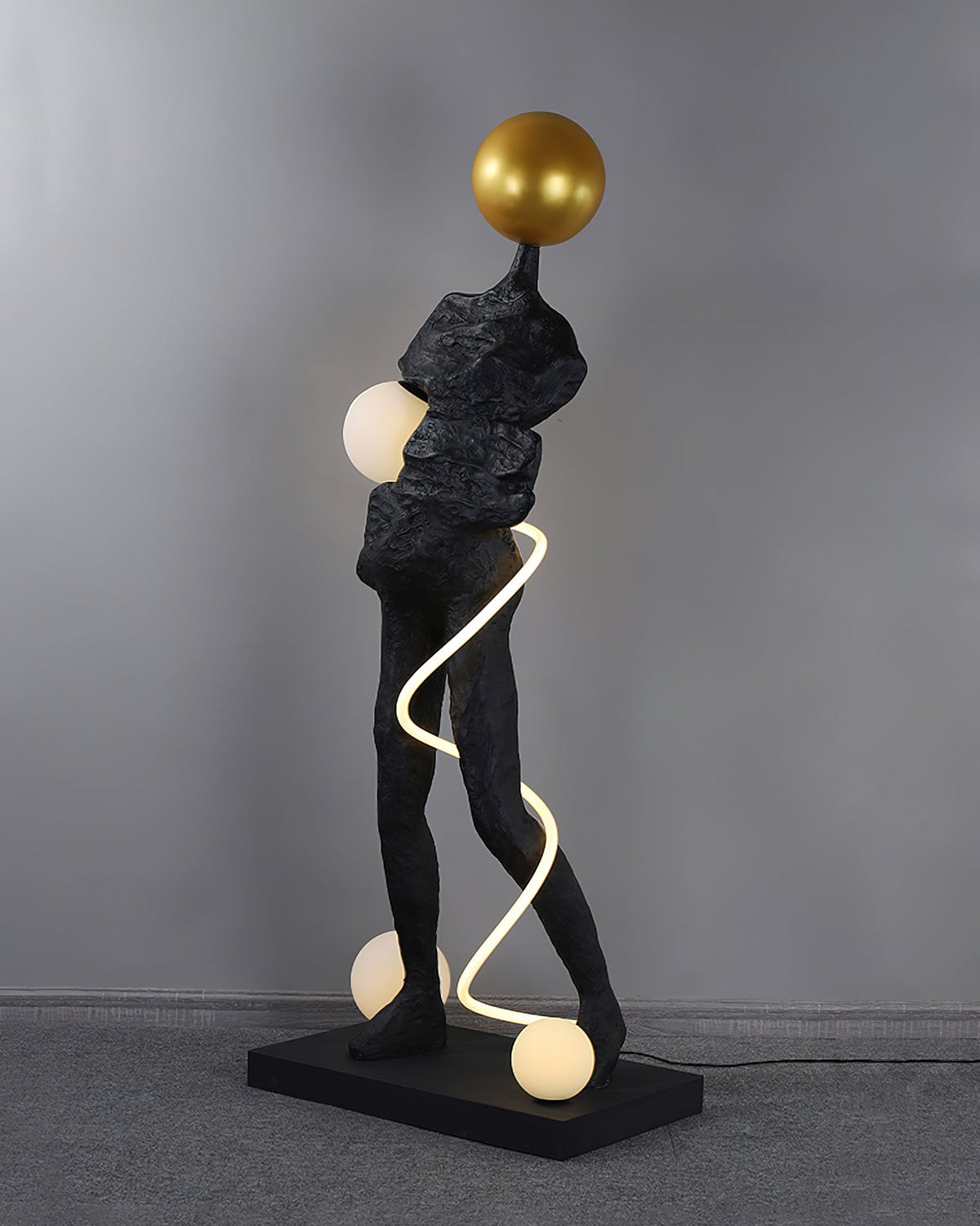 Ginasta Sculpture Glass Floor Lamp — product view 9