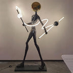 Ginasta Sculpture Glass Floor Lamp — product view 11