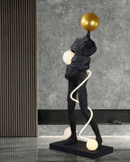 Ginasta Sculpture Glass Floor Lamp — product view 12
