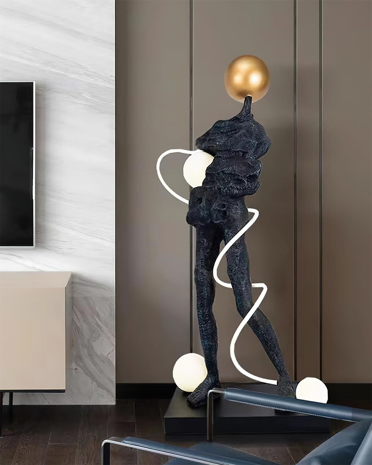 Ginasta Sculpture Glass Floor Lamp — product view 13