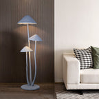 Mushroom Sculpture Resin Floor Lamp — product view 3