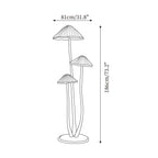 Mushroom Sculpture Resin Floor Lamp — product view 5